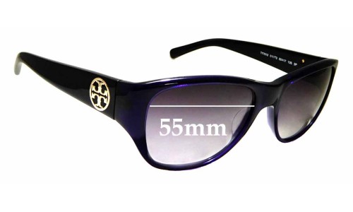 Sunglass Fix Replacement Lenses for Tory Burch TY7012 - 55mm Wide 