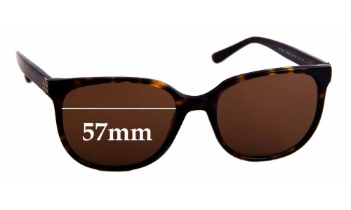 Sunglass Fix Replacement Lenses for Tory Burch TY7106 - 57mm Wide 