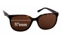 Sunglass Fix Replacement Lenses for Tory Burch TY7106 - 57mm Wide 