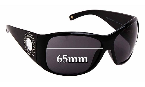 Sunglass Fix Replacement Lenses for Versace VE 4133-B - 65mm Wide 