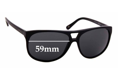Sunglass Fix Replacement Lenses for Versace MOD 4217- 59mm Wide 