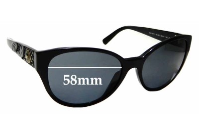 Sunglass Fix Replacement Lenses for Versace MOD 4272 - 58mm wide 