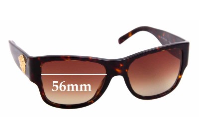 Sunglass Fix Replacement Lenses for Versace MOD 4275 - 56mm wide 