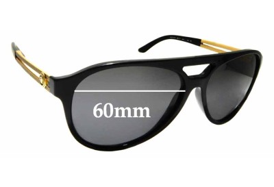 Versace MOD 4312 Replacement Lenses 60mm wide 