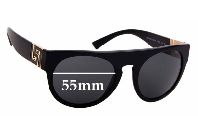 Sunglass Fix Replacement Lenses for Versace 4333 - 55mm wide 
