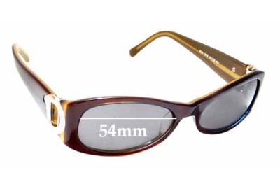 Sunglass Fix Replacement Lenses for Versace MOD 6534 - 54mm Wide 