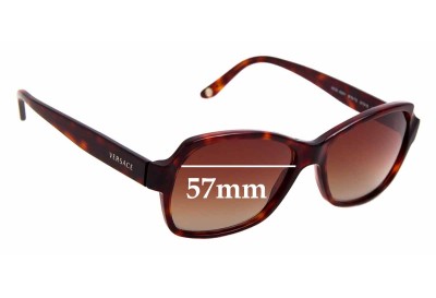 Sunglass Fix Replacement Lenses for Versace MOD 4201 - 57mm wide 