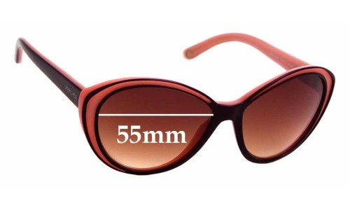 Sunglass Fix Replacement Lenses for Versace MOD 4203 - 55mm Wide 