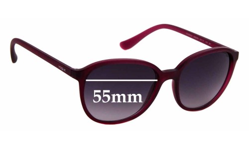 Sunglass Fix Replacement Lenses for Vogue VO2939-S - 55mm Wide 