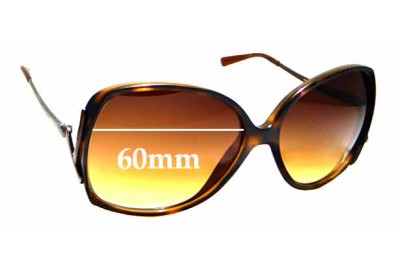 Vogue  VO2638-S Replacement Lenses 60mm wide 