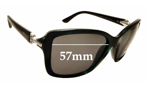 Sunglass Fix Replacement Lenses for Vogue  VO2832-SB - 57mm Wide 