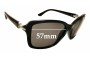 Sunglass Fix Replacement Lenses for Vogue  VO2832-SB - 57mm Wide 