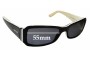 Sunglass Fix Replacement Lenses for Vogue VO2323-S - 55mm Wide 