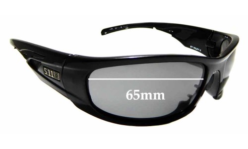 Sunglass Fix Replacement Lenses for Wiley X Shear - 65mm Wide 