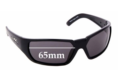 Wiley X Rout Replacement Lenses 65mm wide 