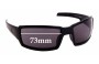 Sunglass Fix Replacement Lenses for Harley Davidson H-D Jumbo - 73mm Wide 