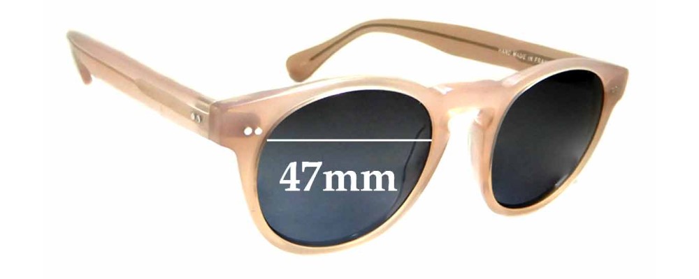 Sunglass Fix Replacement Lenses for Zeiss Scalan Theodore Sena - 47mm Wide