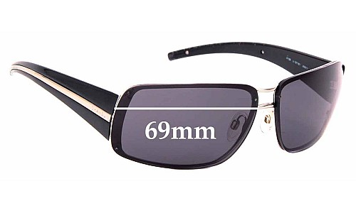 Sunglass Fix Replacement Lenses for Chanel 4138 - 69mm Wide 