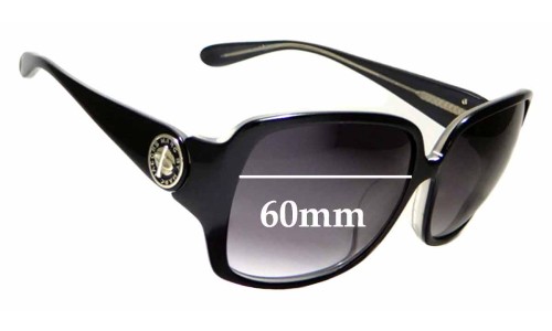 Sunglass Fix Replacement Lenses for Marc by Marc Jacobs 207/F/S - 60mm Wide 