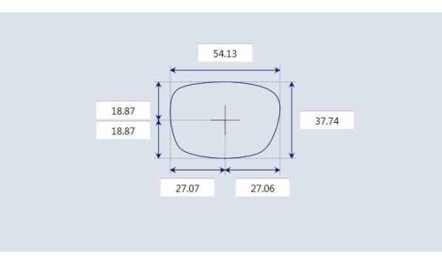 Sunglass Fix Lentes de Repuesto para Nautica N8108 - 54mm Wide 