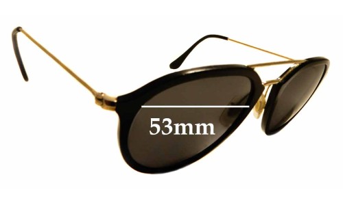 Sunglass Fix Replacement Lenses for Ray Ban RB4253 - 53mm Wide 