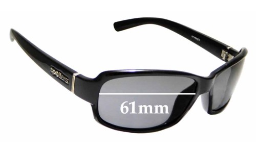 Sunglass Fix Replacement Lenses for Spotters Whiskey - 61mm Wide 