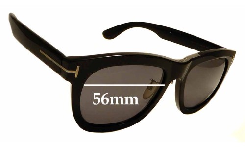 Sunglass Fix Replacement Lenses for Tom Ford TF9355 - 56mm Wide 