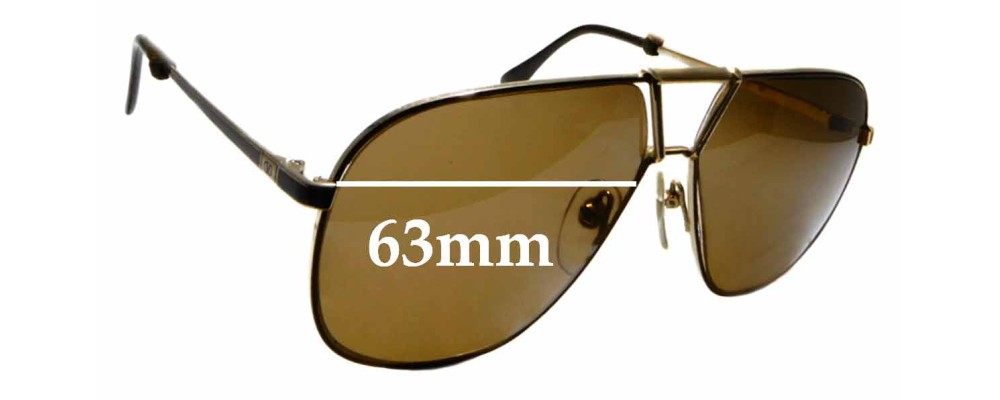 Sunglass Fix Replacement Lenses for Valentino 5306 - 63mm Wide