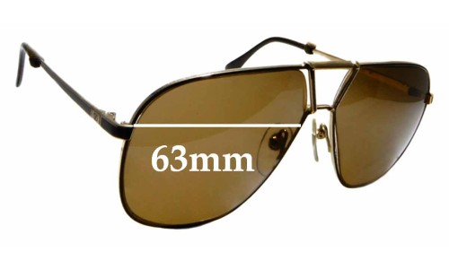 Sunglass Fix Replacement Lenses for Valentino 5306 - 63mm Wide 