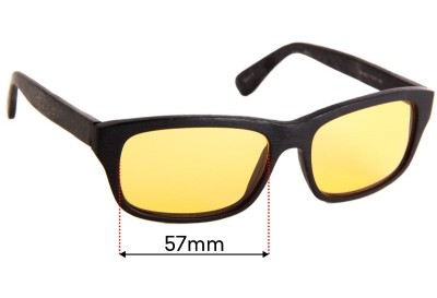 Black Forever BK-620 Replacement Lenses 57mm wide 