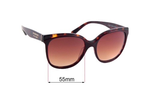 Sunglass Fix Replacement Lenses for Burberry B 4270 - 55mm Wide 