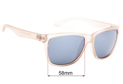 Cancer Council Summer Series Replacement Lenses 58mm wide 