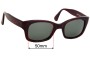 Sunglass Fix Replacement Lenses for Francois Pinton Tenor 2 D619 - 50mm Wide 