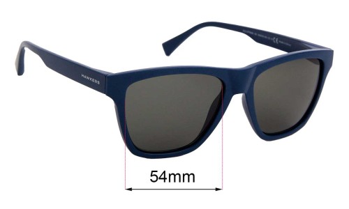 Sunglass Fix Replacement Lenses for Hawkers S3/Liftr06 - 54mm Wide 