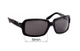 Sunglass Fix Replacement Lenses for Juicy Couture Fancy/S - 58mm Wide 