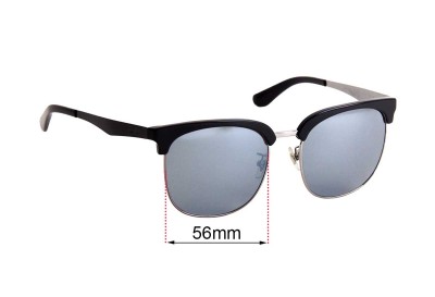 Ray Ban RB3565D Replacement Lenses 56mm wide 
