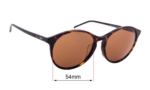 Sunglass Fix Replacement Lenses for Ray Ban RB4371F - 55mm Wide 