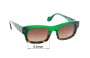 Sunglass Fix Verres de Remplacement pour Theo Soixante Six - 51mm Wide 