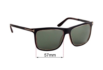 Tom Ford Karlie TF392 Replacement Lenses 57mm wide 