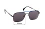 Sunglass Fix Replacement Lenses for Tommy Hilfiger TH Sun Rx 40  - 55mm Wide 