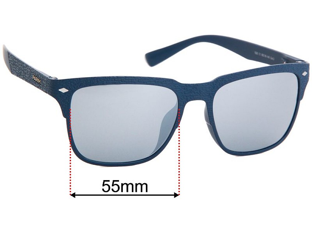 Sunglass Fix Replacement Lenses for Parim 1020 - 55mm Wide Sunglass Fix Replacement Lenses for Parim 1020 - 55mm Wide