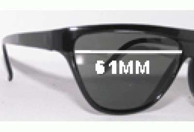 Balin 704 Replacement Lenses 61mm wide 