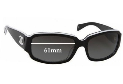 Chanel 5064-B Replacement Lenses 61mm wide 