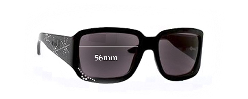 Sunglass Fix Replacement Lenses for Christian Dior Spidior 1 - 56mm Wide