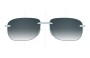 Sunglass Fix Replacement Lenses for Gucci GG1798 - 61mm Wide 