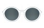 Sunglass Fix Replacement Lenses for Otis Skinny Dip - 53mm Wide 