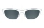 Sunglass Fix Replacement Lenses for Arnette Point AN4026 - 72mm Wide 