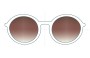 Sunglass Fix Replacement Lenses for Ray Ban B&L John Lennon - 50mm Wide 