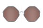 Sunglass Fix Replacement Lenses for Marc by Marc Jacobs MMJ 073/N/S - 62mm Wide 