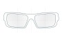 Sunglass Fix Replacement Lenses for Ryders Hijack - 65mm Wide 